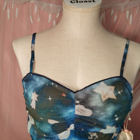 Lolita Dress Small Galaxy Cookies Kawaii Japan Party Prom Festival Halloween Y2K - Picture 6 of 13